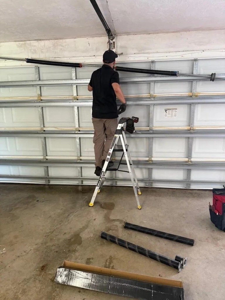 Garage door repair work, gallery photo 11